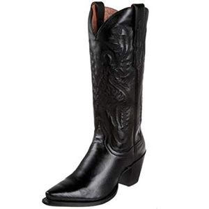 Women’s Black “Maria” Dan Post Cowboy Boots.